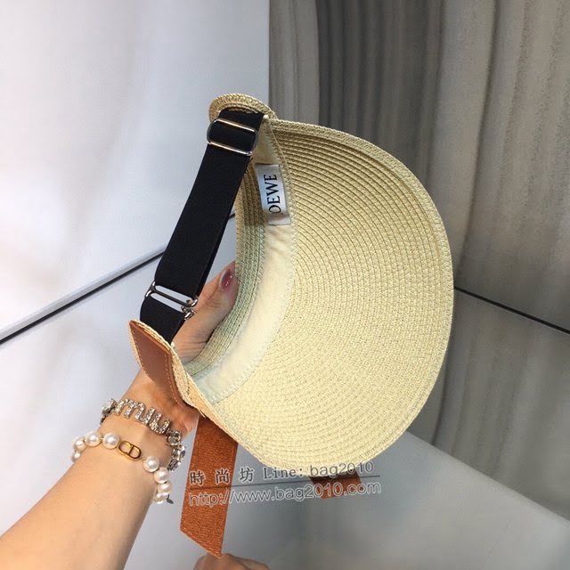 LOEWE新品女士帽子 羅意威可折疊空頂帽  mm1505